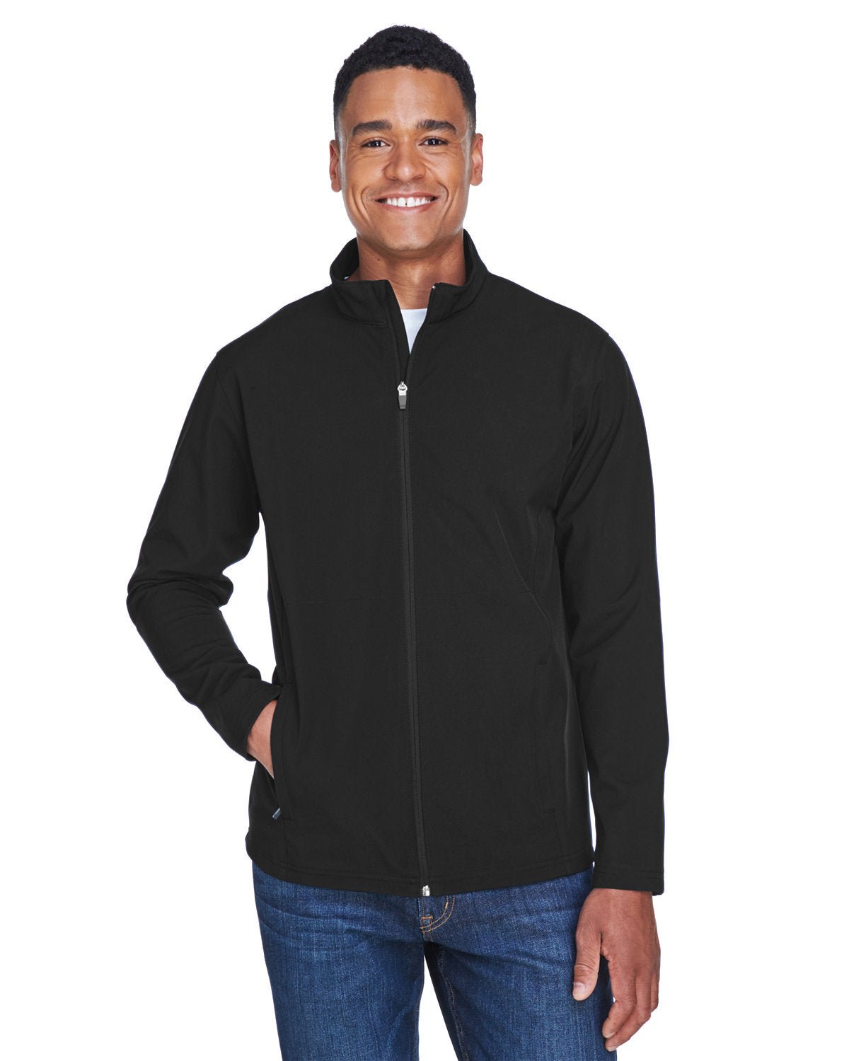 Team 365 TT80 Men's Leader Soft Shell Jacket - Custom Decorated