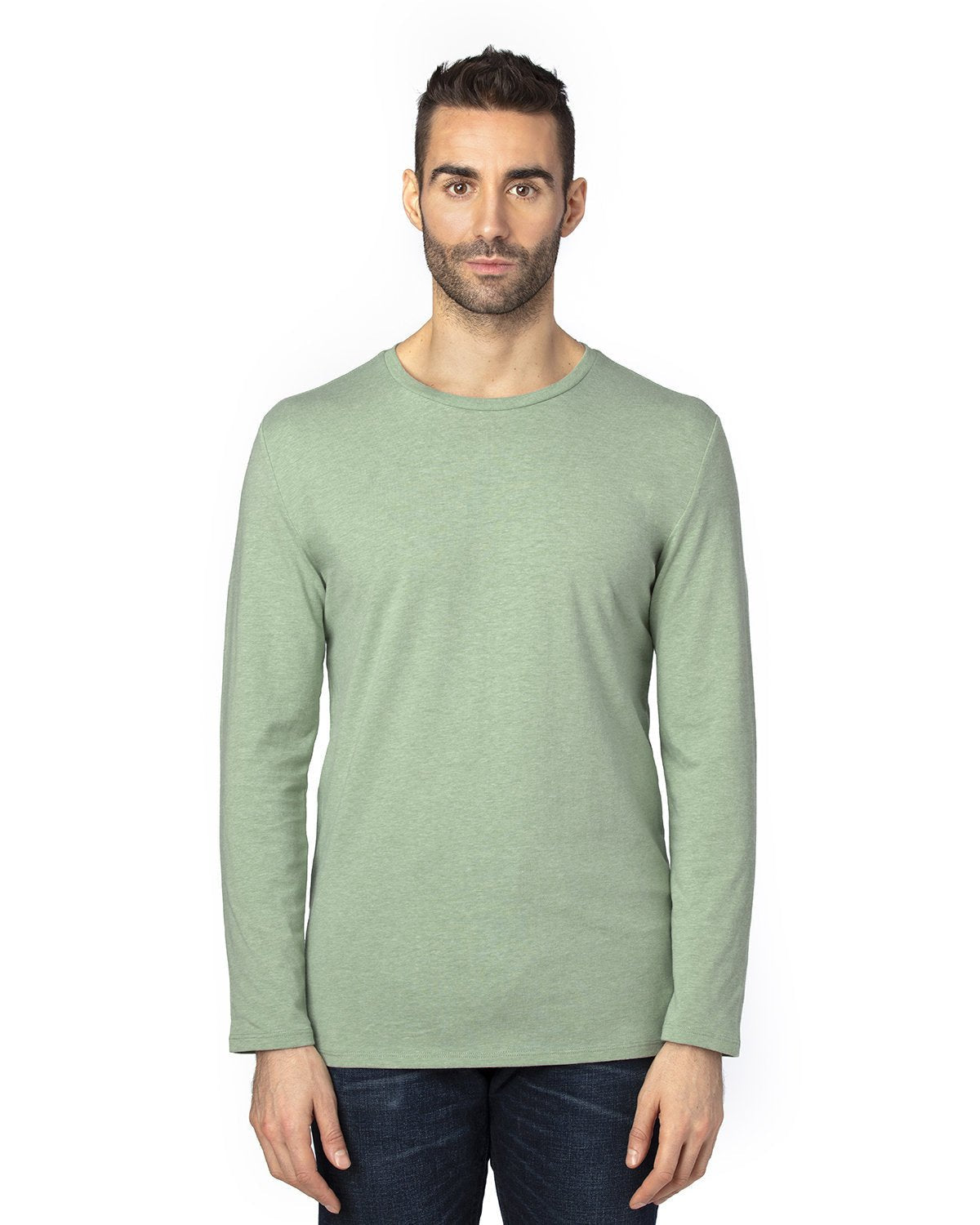 Threadfast Apparel 100LS Unisex Ultimate Long-Sleeve T-Shirt - Custom Decorated