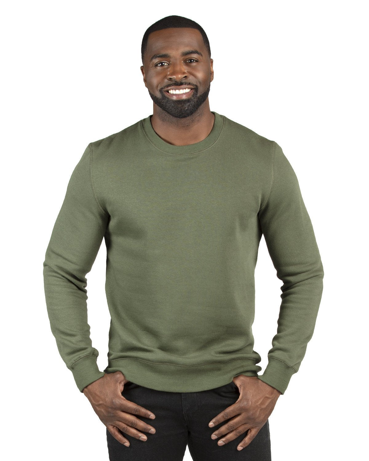 Threadfast Apparel 320C Unisex Ultimate Crewneck Sweatshirt - Custom Decorated