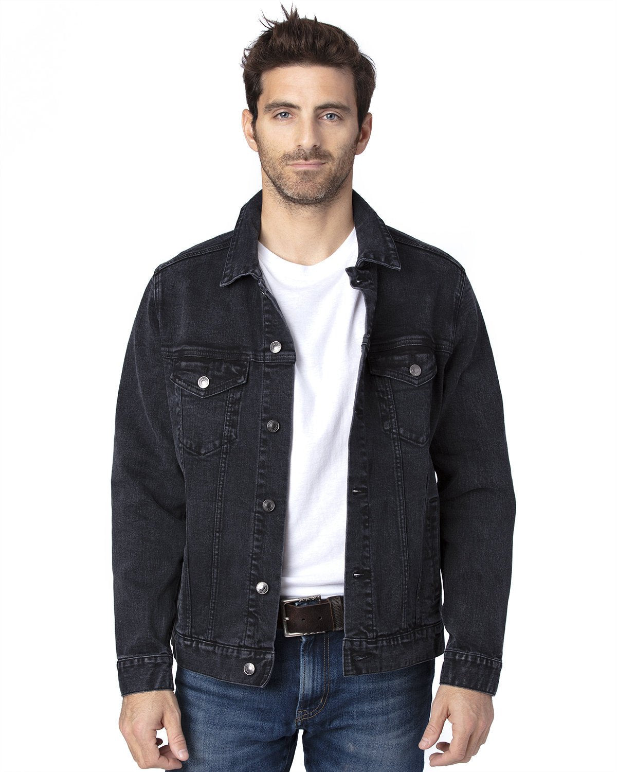 Threadfast Apparel 370J Unisex Denim Jacket - Custom Decorated