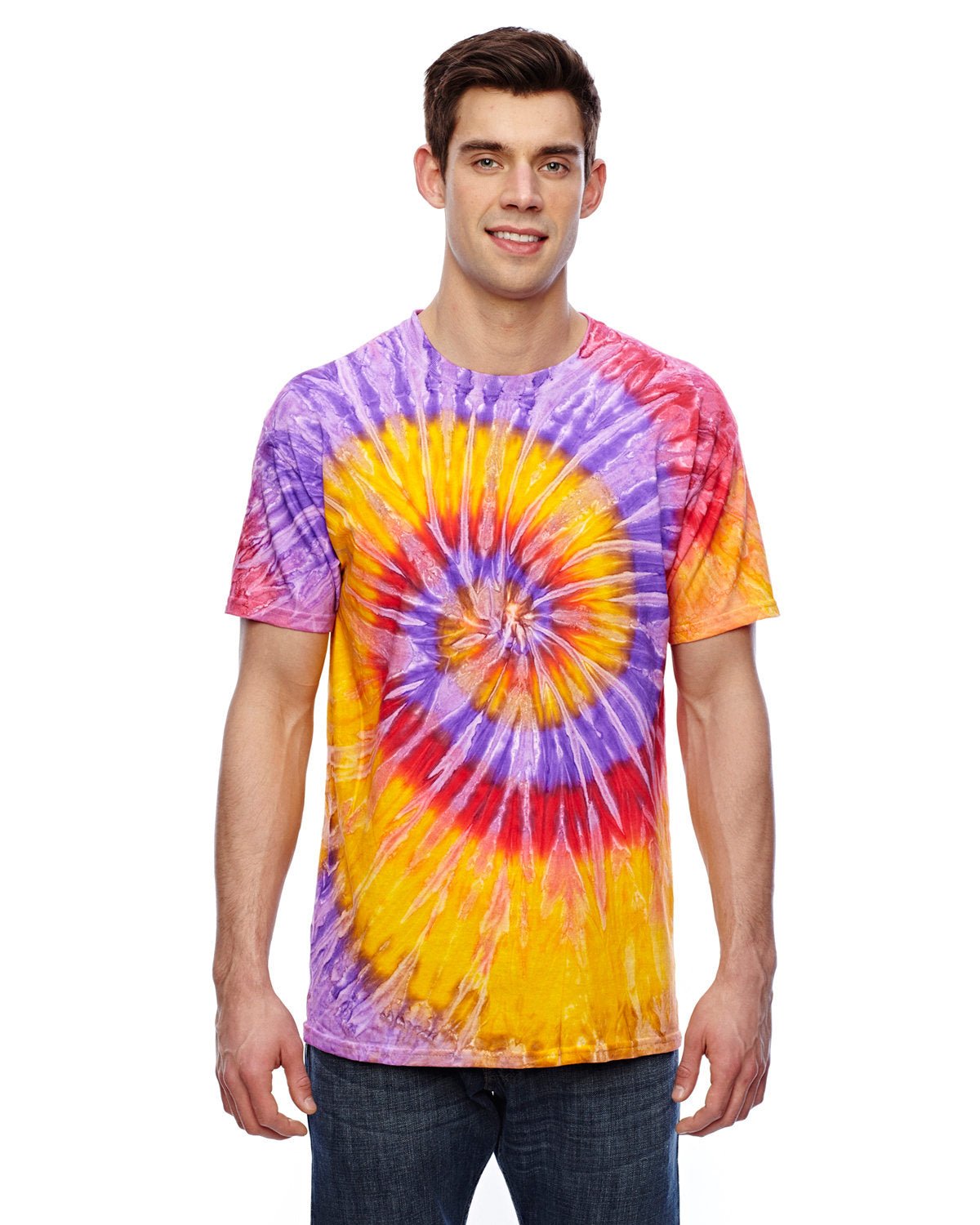Tie-Dye CD100 Adult 5.4 oz., 100% Cotton T-Shirt