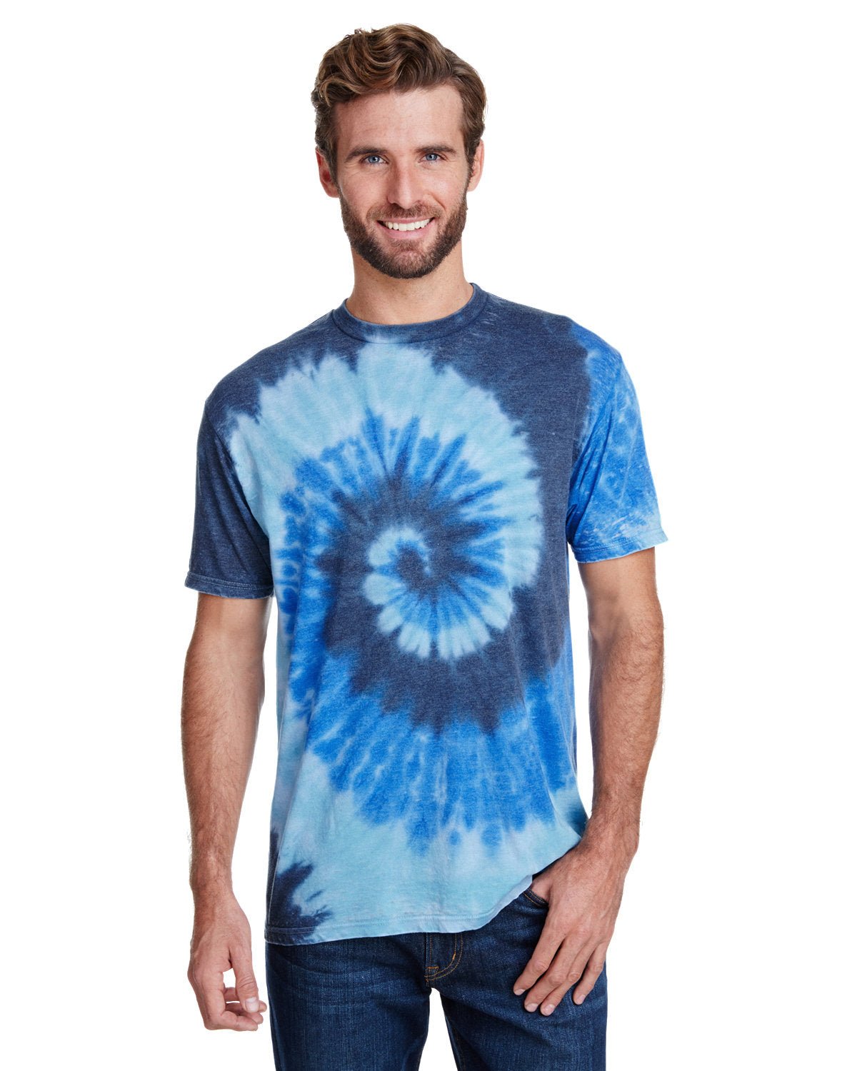Tie-Dye CD1090 Adult Burnout Festival T-Shirt