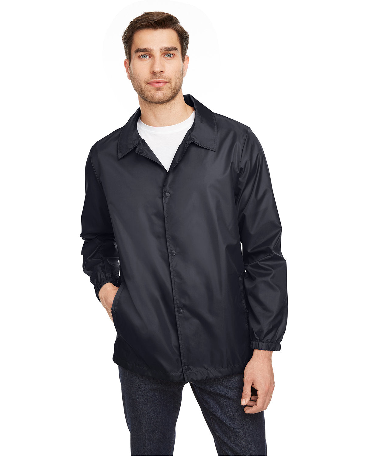 Team 365 TT75 Adult Zone Protect Coaches Jacket - Custom Decorated