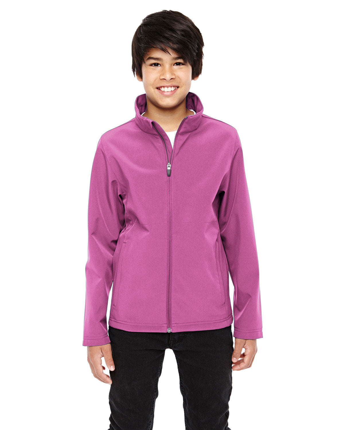 Team 365 TT80Y Youth Leader Soft Shell Jacket - Custom Decorated