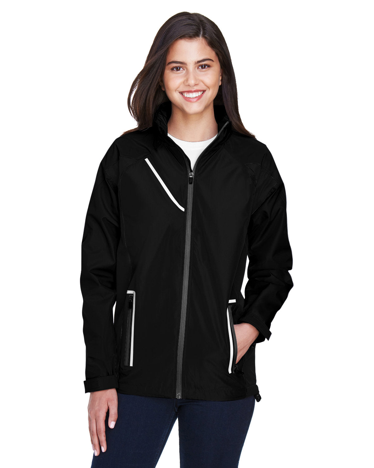 Team 365 TT86W Ladies' Dominator Waterproof Jacket - Custom Decorated