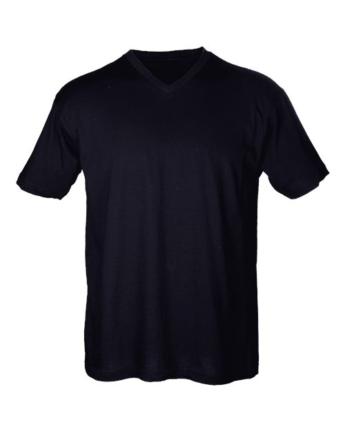 Tultex 206 Fine Jersey V-Neck T-Shirt - Custom Decorated