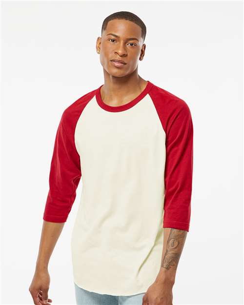 Tultex 245 Fine Jersey Raglan T-Shirt