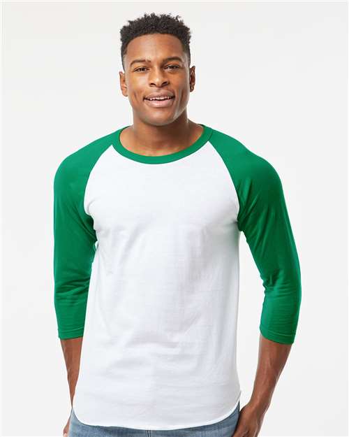 Tultex 245 Fine Jersey Raglan T-Shirt