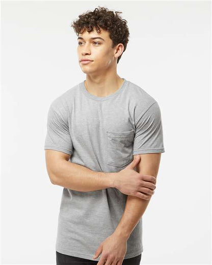 Tultex 293 Heavyweight Jersey Pocket T-Shirt