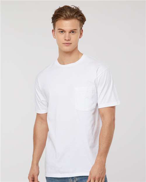 Tultex 293 Heavyweight Jersey Pocket T-Shirt