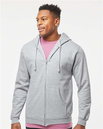 Tultex 331 Full-Zip Hooded Sweatshirt