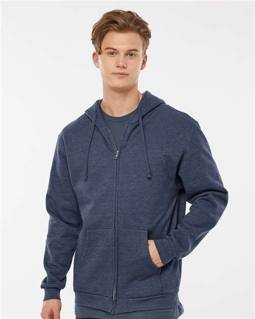 Tultex 331 Full-Zip Hooded Sweatshirt