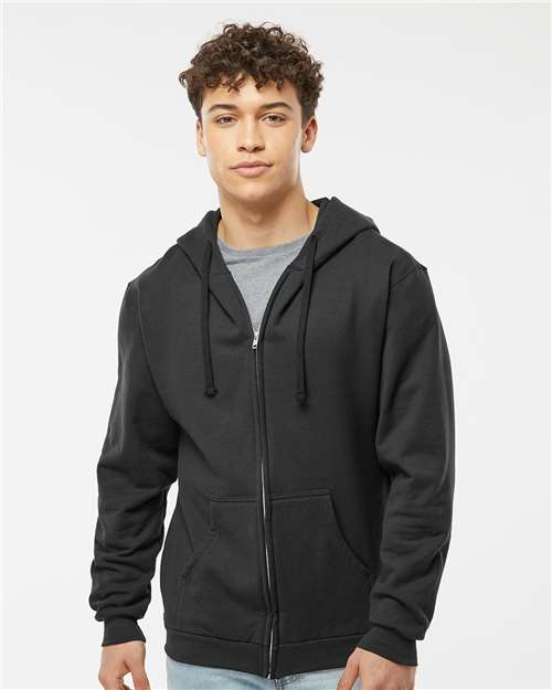 Tultex 331 Full-Zip Hooded Sweatshirt - Custom Decorated