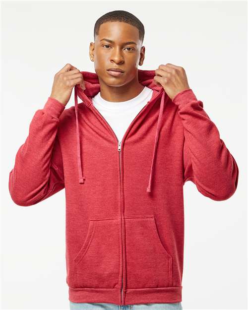 Tultex 331 Full-Zip Hooded Sweatshirt