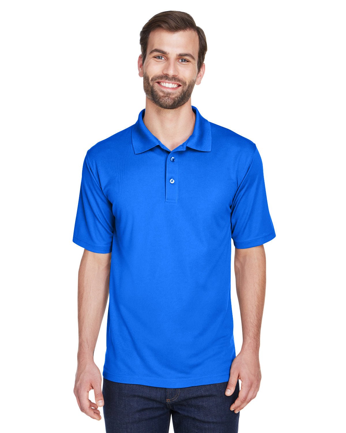 UltraClub 8210 Men's Cool & Dry Mesh Piqué Polo