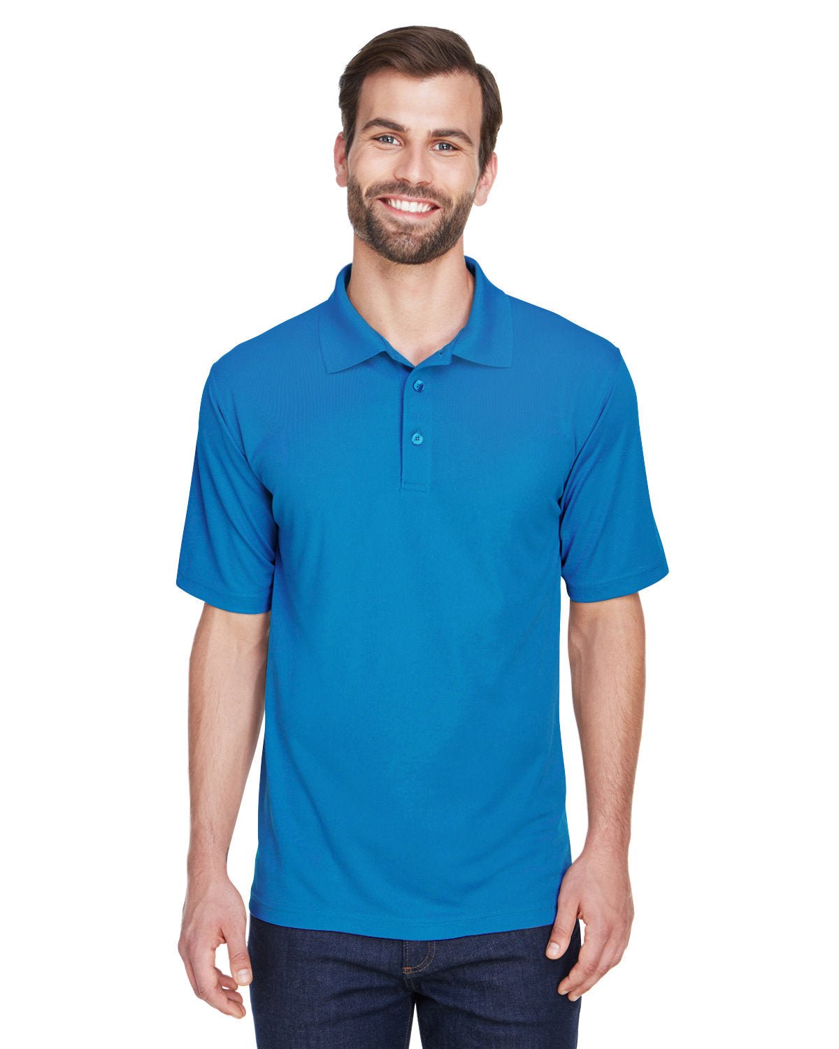 UltraClub 8210 Men's Cool & Dry Mesh Piqué Polo