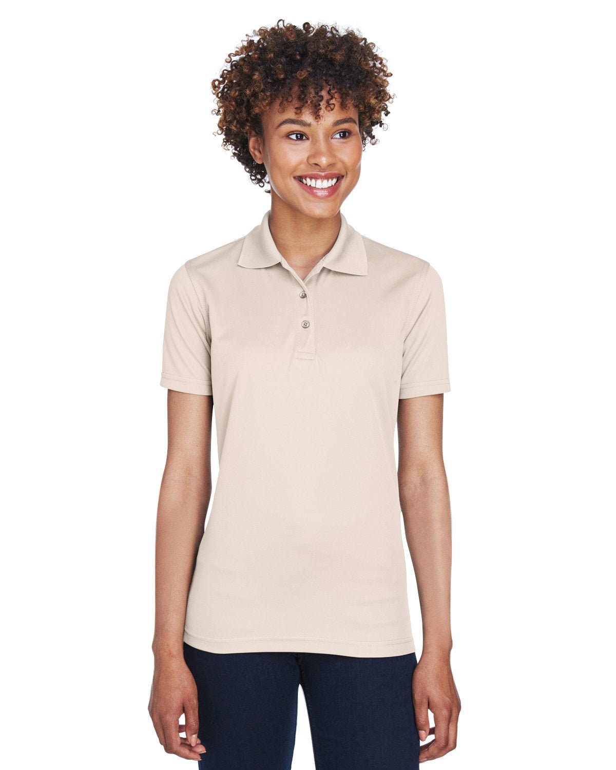 UltraClub 8210L Ladies' Cool & Dry Mesh Piqué Polo