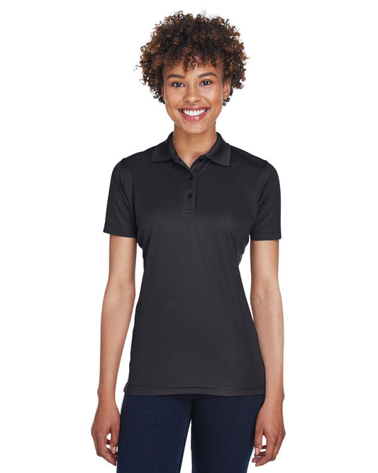 UltraClub 8210L Ladies' Cool & Dry Mesh Piqué Polo - Custom Decorated
