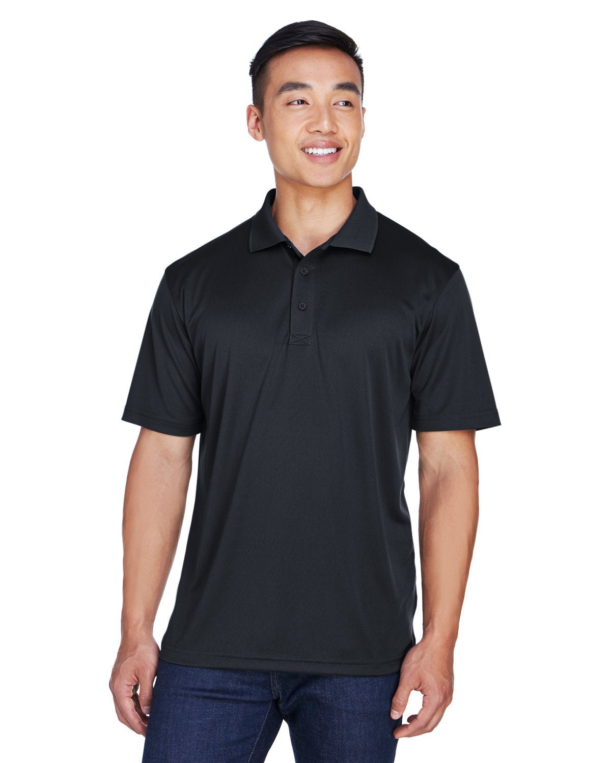 UltraClub 8405 Men's Cool & Dry Sport Polo - Custom Decorated