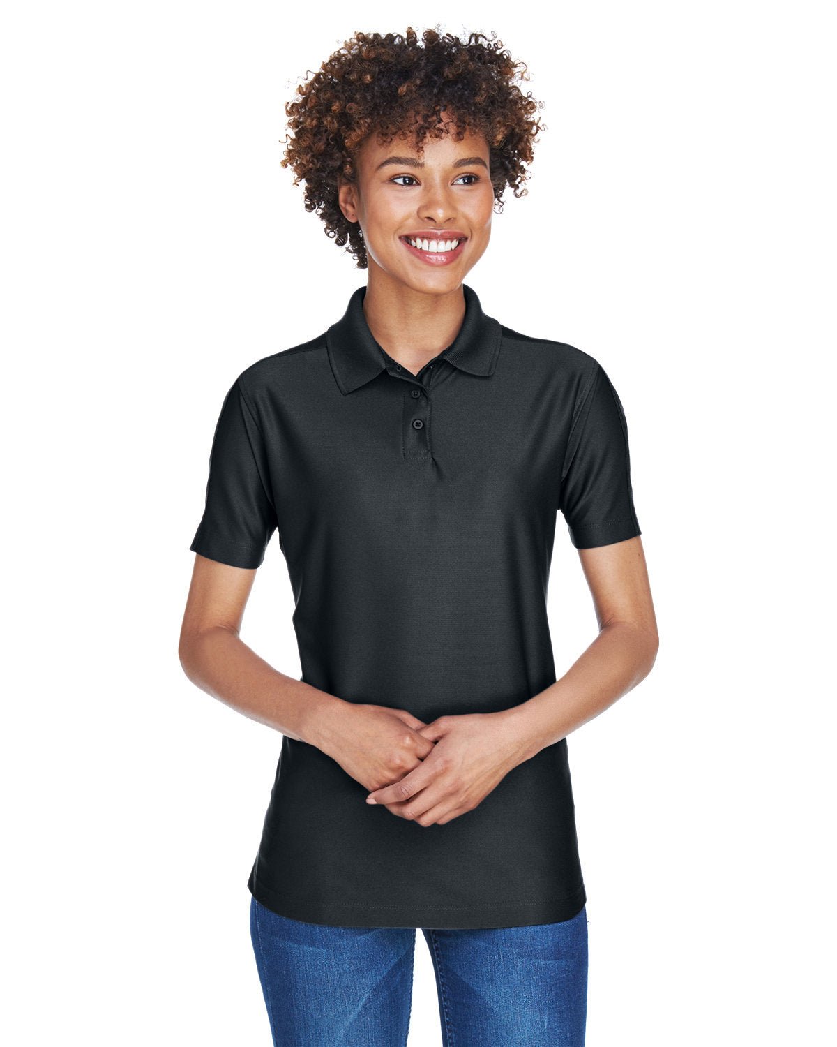UltraClub 8414 Ladies' Cool & Dry Elite Performance Polo - Custom Decorated