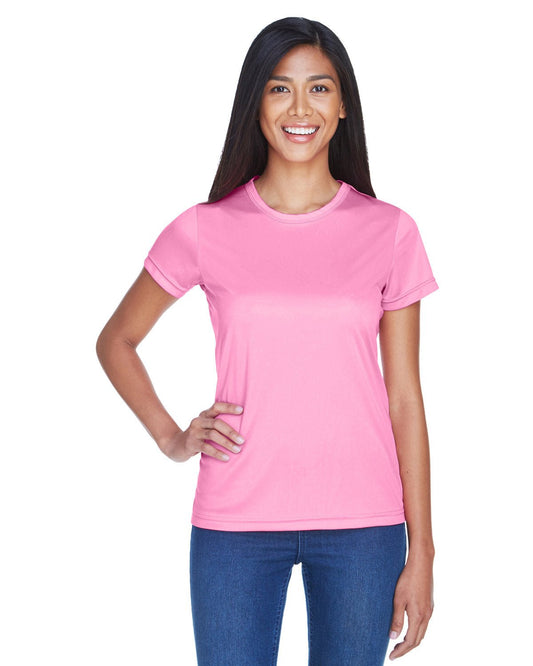 UltraClub 8420L Ladies' Cool & Dry Sport Performance InterlockT-Shirt - Custom Decorated