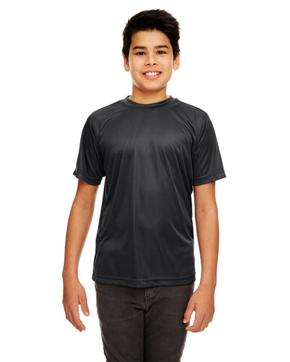 UltraClub 8420Y Youth Cool & Dry Sport Performance InterlockT-Shirt - Custom Decorated