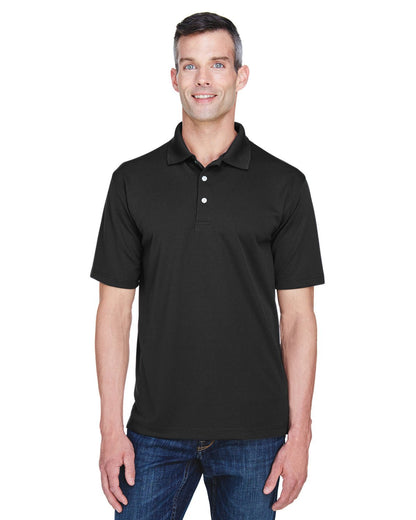 UltraClub 8445 Men's Cool & Dry Stain-Release Performance Polo - Custom Decorated