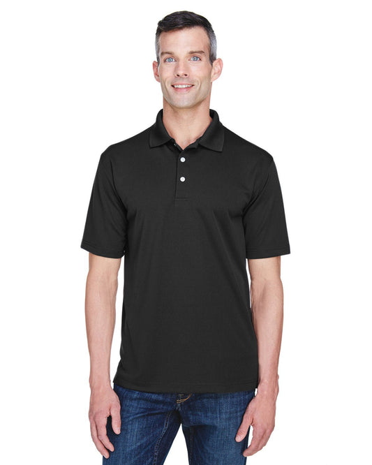UltraClub 8445 Men's Cool & Dry Stain-Release Performance Polo - Custom Decorated