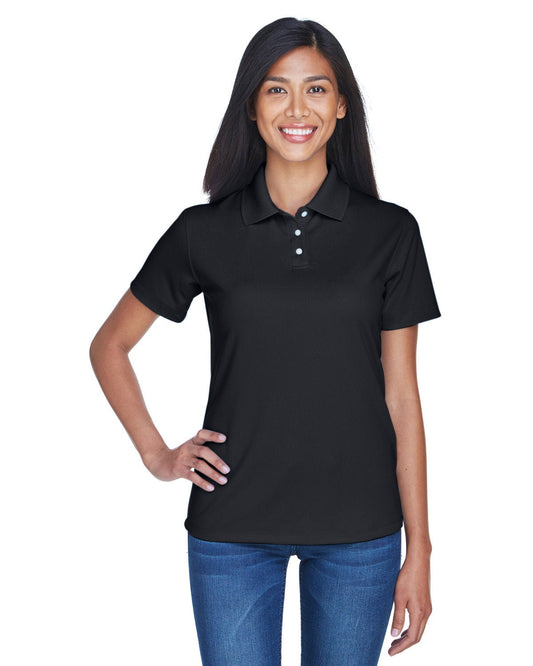 UltraClub 8445L Ladies' Cool & Dry Stain-Release Performance Polo - Custom Decorated