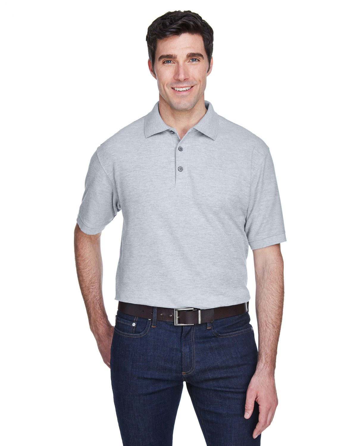 UltraClub 8540 Men's Whisper Piqué Polo