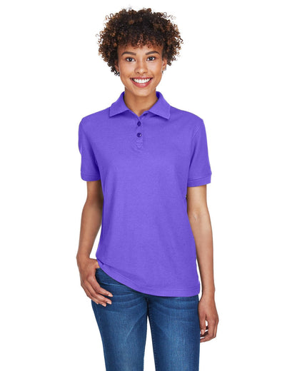 UltraClub 8541 Ladies' Whisper Piqué Polo