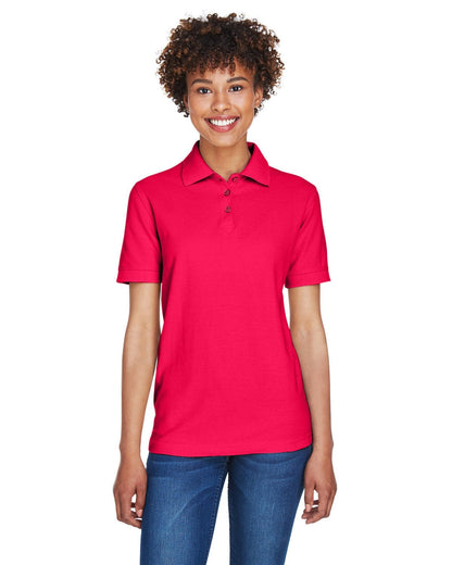 UltraClub 8541 Ladies' Whisper Piqué Polo