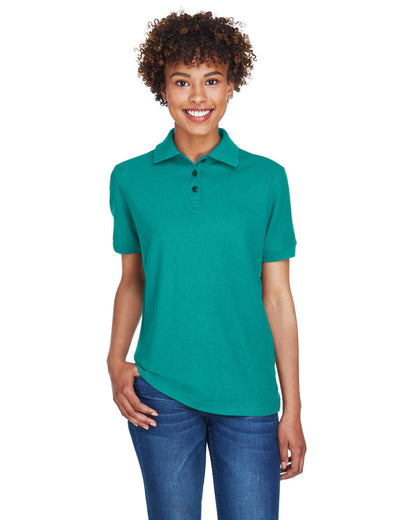 UltraClub 8541 Ladies' Whisper Piqué Polo