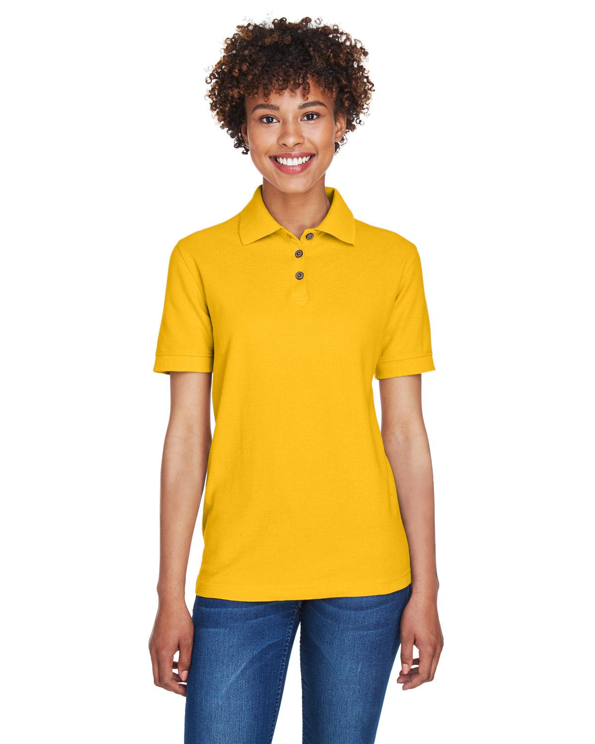 UltraClub 8541 Ladies' Whisper Piqué Polo
