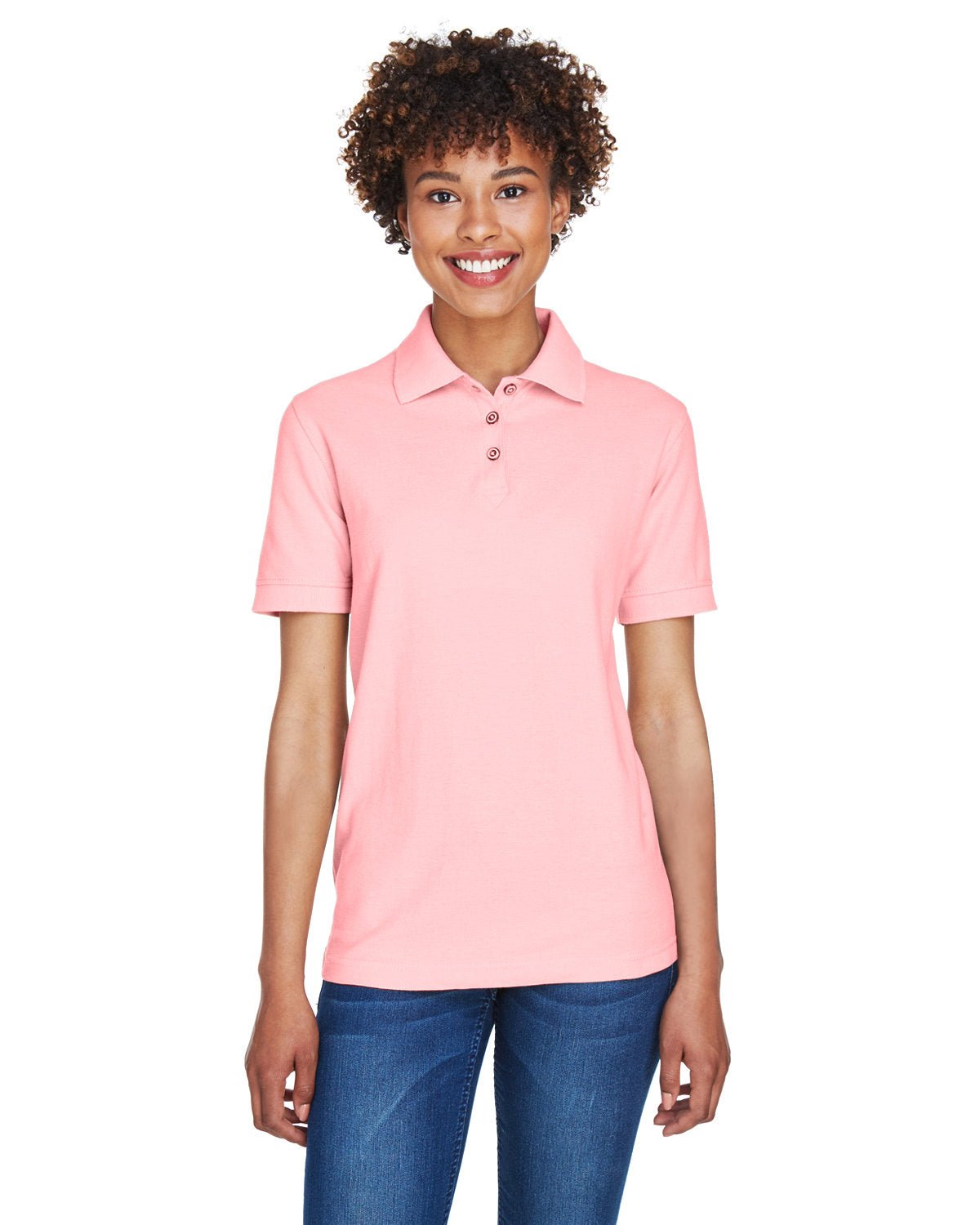 UltraClub 8541 Ladies' Whisper Piqué Polo