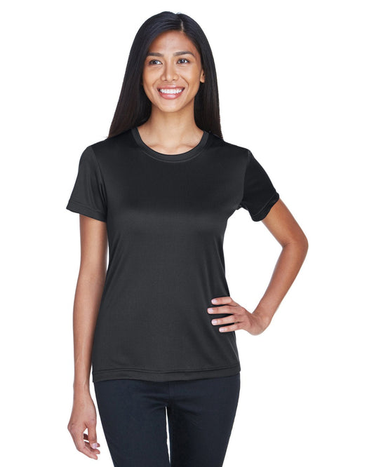 UltraClub 8620L Ladies' Cool & Dry Basic Performance T-Shirt - Custom Decorated