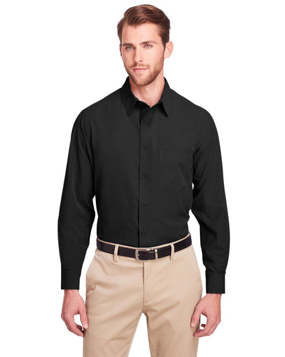 UltraClub UC500 Men's Bradley Performance Woven Shirt - Custom Decorated