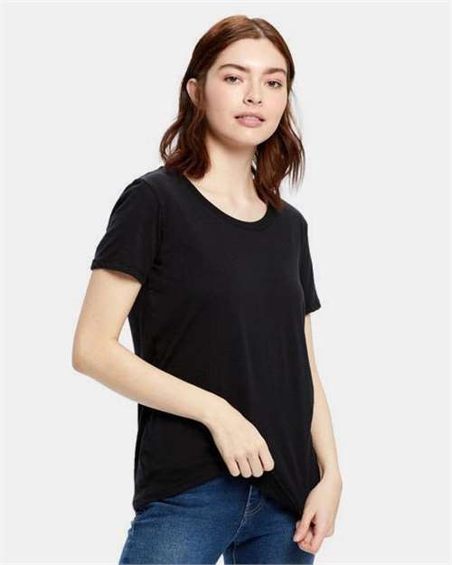 US Blanks US115 Women's Loose Fit Boyfriend Tee - Custom Decorated