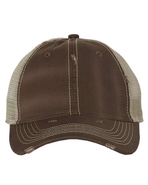 Valucap 3150 Bounty Dirty-Washed Mesh-Back Cap