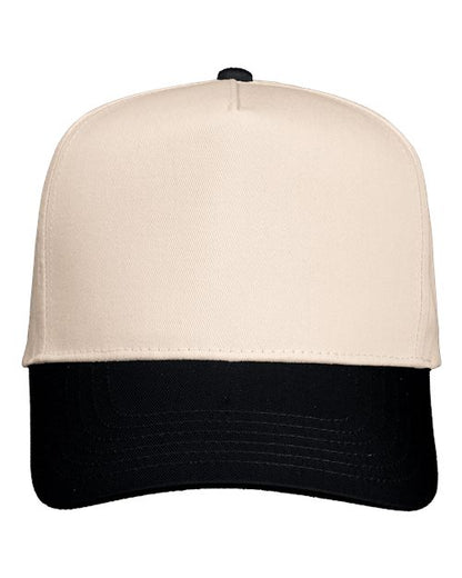 Valucap 8869 Five-Panel Twill Cap