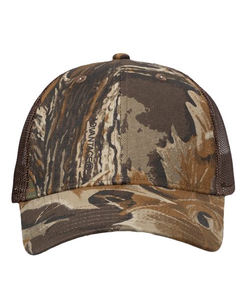 Valucap VC150M Licensed Camo Mesh Cap - Custom Decorated