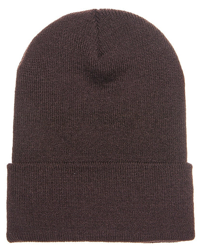 Yupoong 1501 Adult Cuffed Knit Beanie - Custom Decorated