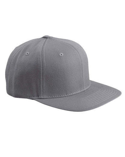 Yupoong 6089 Adult 6-Panel Structured Flat Visor ClassicSnapback - Custom Decorated