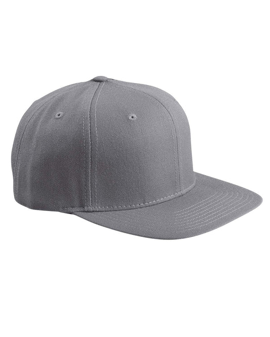 Yupoong 6089 Adult 6-Panel Structured Flat Visor ClassicSnapback - Custom Decorated